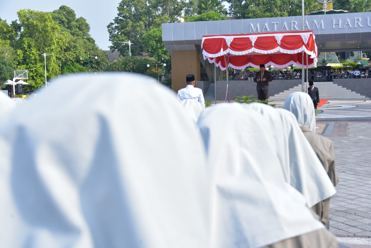 HAB ke-78, Pj Gubernur NTB Miq Gita Ajak Tingkatkan Semangat dan Pengabdian Wujudkan Cita Kemenag