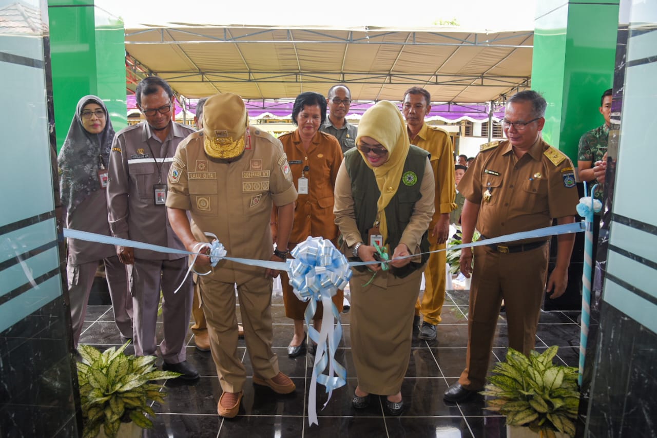 Pj Gubernur Resmikan Gedung LAH BPTP Distanbun NTB
