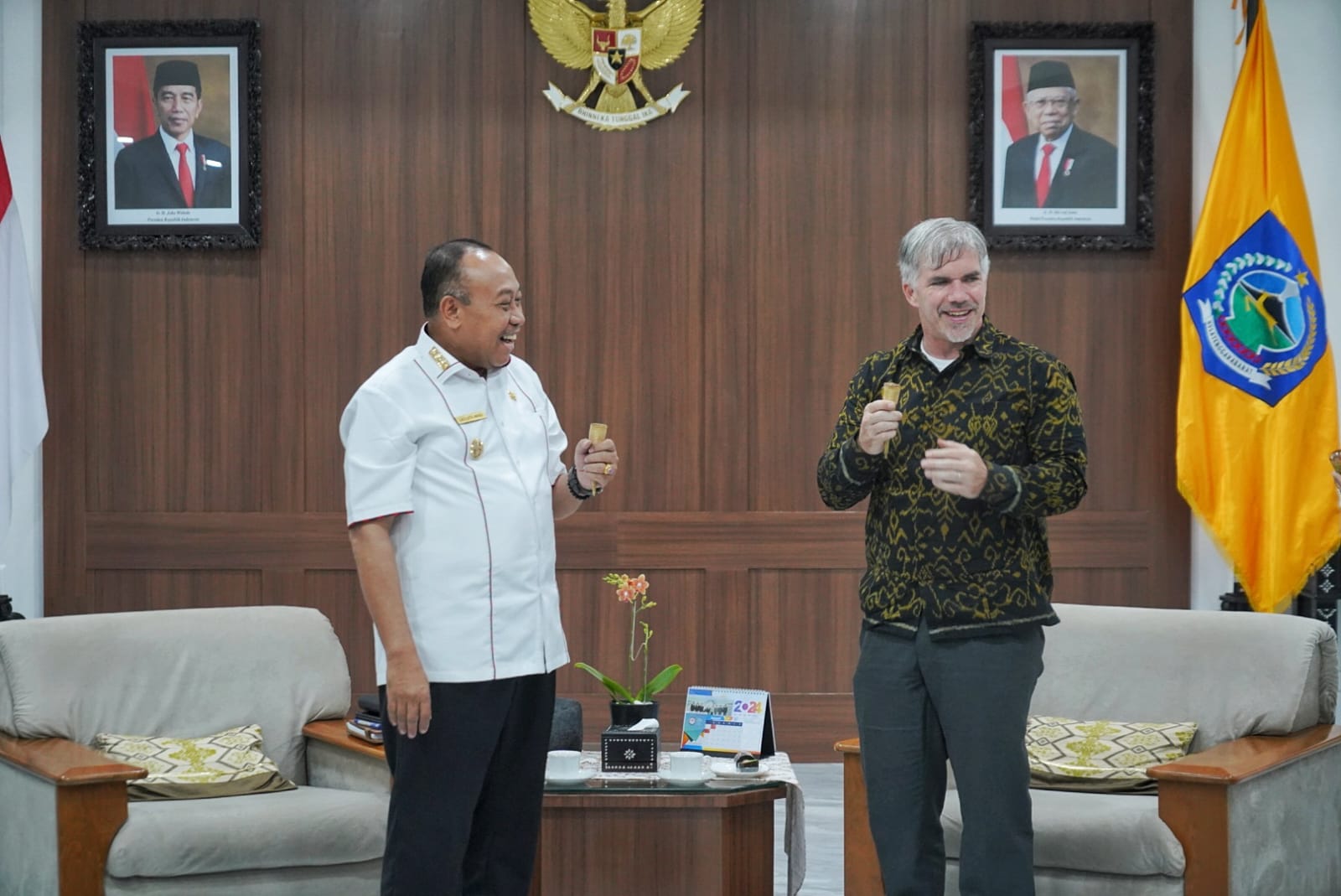 Ikhtiar Tingkatkan SDM NTB, Pj Gubernur Harapkan Dukungan Konjen Amerika Serikat