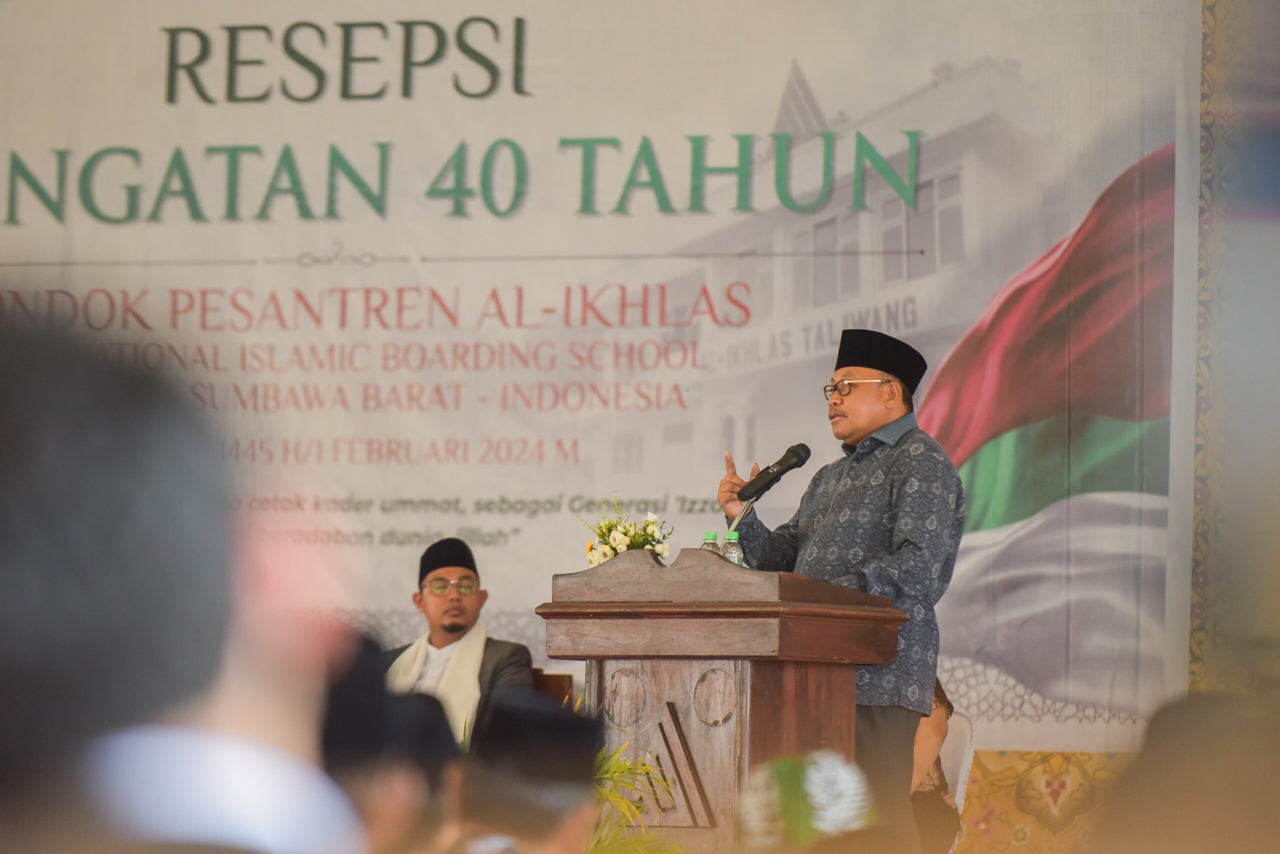 Miq Gita Dukung Komitmen Ponpes Al-Ikhlas Lahirkan Generasi Berkualitas